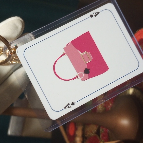 Kate Spade Playing Card With Fashion Keychain - Picture 7 of 12